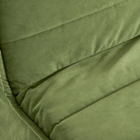 Slaapbank BZ, 1 zits, Premium HR35 15 cm, fluweel, TRANI