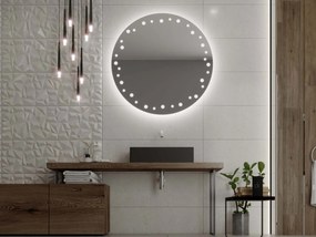 Ronde badkamerspiegel met LED verlichting C10