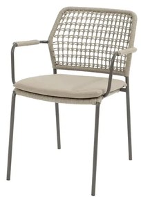 Taste by 4 Seasons stapelbare Barista tuinstoel terre Tuinset   bruin weerbestendig