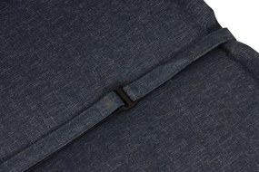 Stoff Yua Standenkussen Polyester Blauw