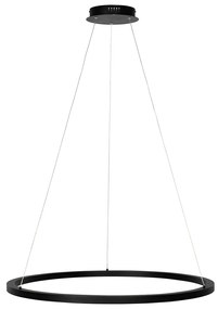 Hanglamp zwart 80 cm incl. LED 3-staps dimbaar - Girello