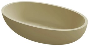 Riho Escala ovale waskom solid surface pebble grey