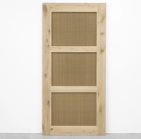 Schuifdeur Eikenhout Rotan Tofino 100x210