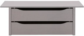 Goossens Inzetladenblok Accessoires Sdk, Inbouwladenblok 2x laden 112,5cm (tbv kast 226 cm b li en re)