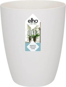 elho Brussels Orchidee Hoog 12,5 - Wit (Wit) - Diameter 13 x H 16 cm - Ideaal voor binnen - 100% gerecycled