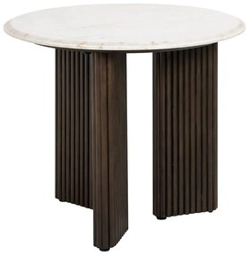 Richmond Interiors Mayfield Ronde Bijzettafel Marmer - 55 X 55cm.