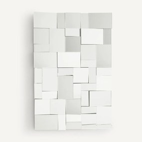 Geometrische spiegel H120cm, Lusito