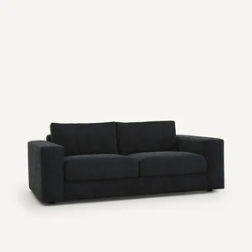 Compacte 3-zit bank in viscose-polyester, Skander