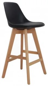 Pakket Van 2 Nordic Edition Hoge Krukken Zwart & ↑65 Cm - Sklum