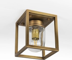 Buitenlamp Ferryhill Plafondlamp Antiek Messing