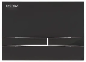Kerra bedieningsplaat Adriatic zwart