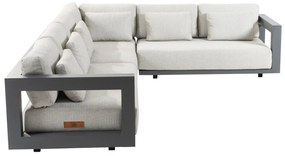 4 Seasons Outdoor Metropolitan hoek loungebank rechts * SALE *      antraciet weerbestendig