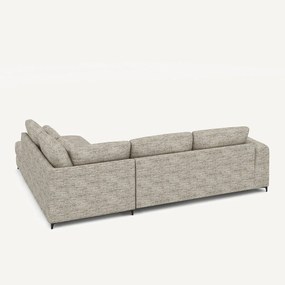 Hoekslaapbank rechts, in gestippeld visgraatmotief, Marsile