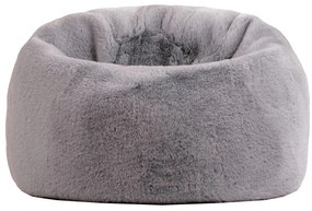 Kingston Kinder Zitzak Vegan Bont - Grijs