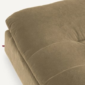 Modulaire fluwelen voetensteun, GIULIANO