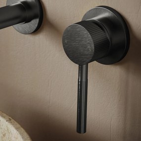Saniclear Iron Stripes hendel voor inbouw wastafelkraan en staande badkraan (SK24863 en SK24872)