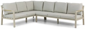 Dining Loungeset 6 personen Aluminium Taupe  Lifestyle Garden Furniture Terrasso