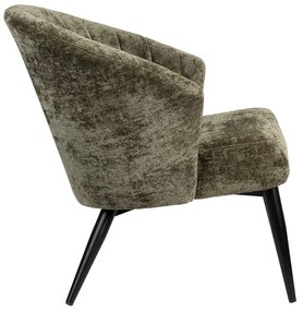 Dutchbone Georgia Fauteuil Groen Velvet