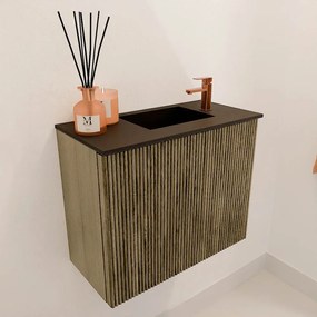 Mondiaz Joya 50cm toiletmeubel dusk met wastafel faye rechts 1 kraangat urban