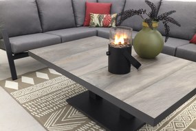 Azoren/Jersey loungeset - met verstelbare tafel - links & rechts