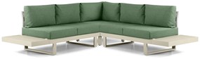 Hoek loungeset 5 personen Aluminium Taupe Lifestyle Garden Furniture Lorenzo
