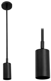 HANGLAMP ZWART APP609-1C