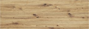 Comad Artisan wastafel toppaneel 140cm eiken