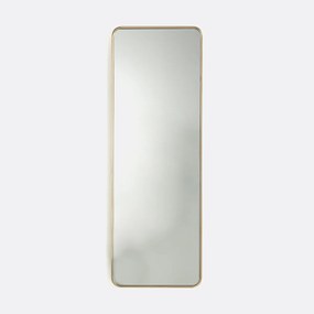 Rechthoekige metalen spiegel, breedte 42 x hoogte 120 cm, IODUS