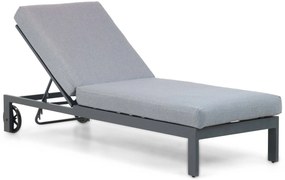 Santika Furniture Santika Mulsanne Lounger Aluminium Grijs