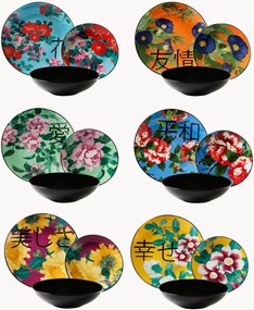 Serviesset Furisode, 6 personen, 18-delig
