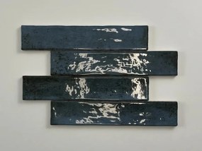 Jabo Kalon wandtegel blauw 5x25cm glans
