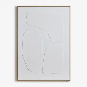Handgeschilderd Decoratief Schilderij Met Helvon-reliëf 100 X 140 Cm & A - Sklum