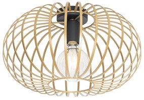 Design plafondlamp goud 39 cm - Johanna Design E27 rond Binnenverlichting Lamp