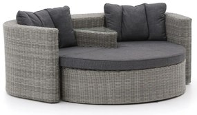 Loveseat Tuin Intenso   | Wicker (vlechtwerk) | 2 personen | Tuinbank Grijs | 193cm | Incl. kussens | Kees Smit Tuinmeubelen