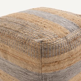 Poef jute/wol, Touba