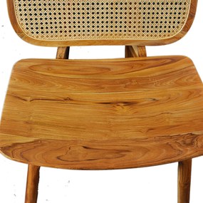 Fauteuil Teakhout En Rotan