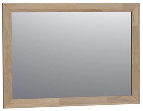 BRAUER natural wood Spiegel - 100x70cm - zonder verlichting - rechthoek - grey oak 30070