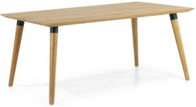 Dining Tuintafel rechthoekig 170 x 100 cm Teak Naturel teak Sophie