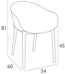 Siesta Exclusive Tuinstoel - Sky Pro - Maresella - Siesta Exclusive