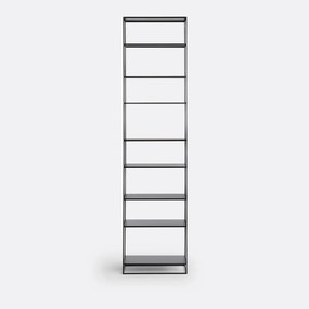 Hogeétagère in staalmetaal H240 cm, Hiba