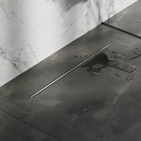 Brauer Slim Douchegoot - 70x3cm - vloerflens - draaibare sifon - RVS DR-XS70NG