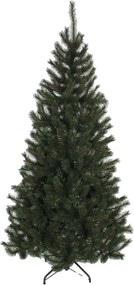 Black Box Kingston kunstkerstboom - 215 cm - groen - Diameter 117 cm - 767 tips - metalen voet