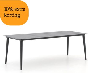 + 10% kassakorting | Tuin eettafel Manifesto | Rechthoekig | Tuintafel Aluminium | 220x90cm | 6 personen | Kees Smit Tuinmeubelen