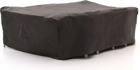 Tuinmeubelhoes geschikt voor Diningset | Kees Smit  | Kunststof | Grijs - Antraciet | 285x180cm | Kees Smit Tuinmeubelen