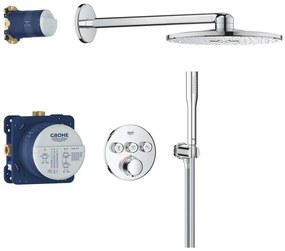 GROHE QuickFix Precision SmartControl inbouw douchesysteem met Vitalio SmartActive 310 hoofddouche chroom 34874000