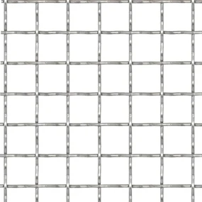 vidaXL Draadhek geweven gaas 50x50 cm 21x21x2,5 mm roestvrij staal