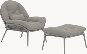 Tuinfauteuil Cala met voetenbank