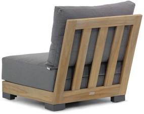 Platform Loungeset Teak Old teak greywash 6 personen Lifestyle Garden Furniture Hilton/Seaside
