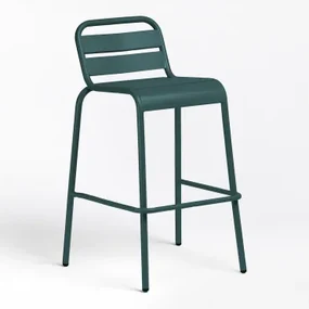 Janti 75cm Stapelbare Hoge Kruk Jungle Groen - Sklum