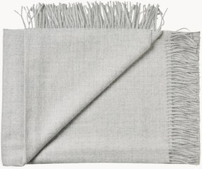 Baby-alpaca plaid Arequipa met franjes